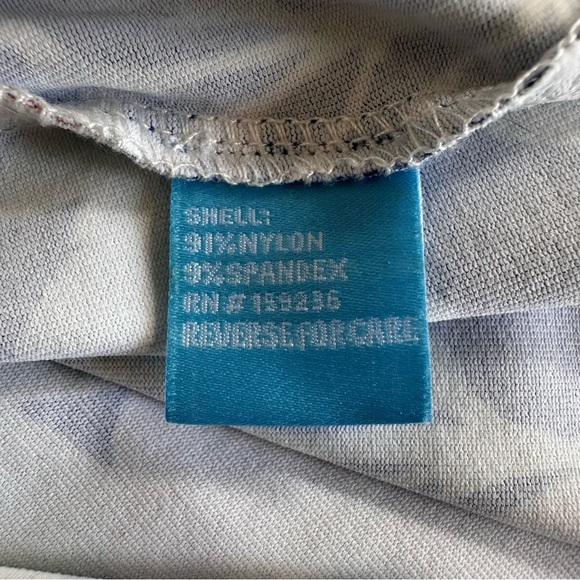 J. McLaughlin Catalina cloth tirpical Floral Flamingo Print Women's Top large - Picture 6 of 6